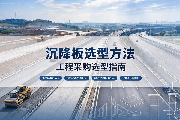 蒲江沉降板选择方法