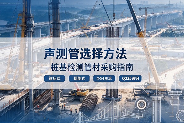 蒲江声测管选型标准
