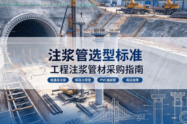 蒲江注浆管选型标准