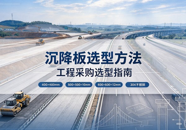 蒲江沉降板选择方法