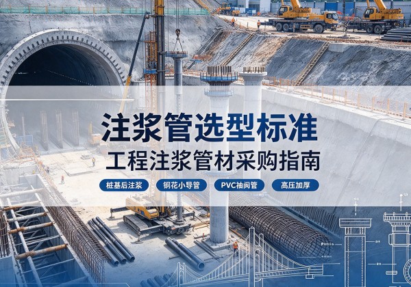 蒲江注浆管选型标准